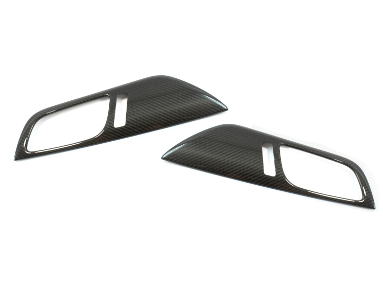 Mercedes Benz SLK Interior Door Handle Trim - Carbon Fiber - R172